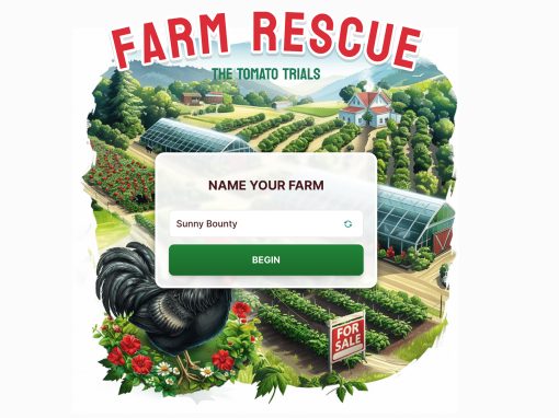 FARM RESCUE: TOMATO TRIALS